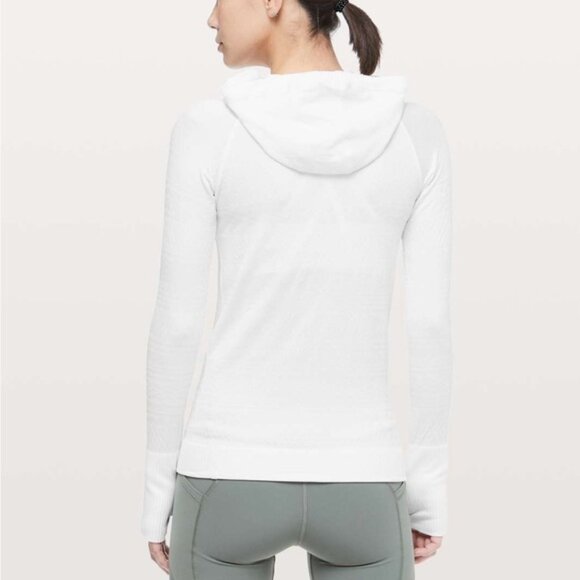 Lululemon White Rest Less Hoodie - Picture 2 of 10